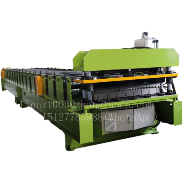 Corrugated iron sheet making machine